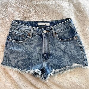 PACSUN  Blue Denim Women's Shorts